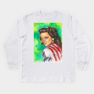 Jane Russell Kids Long Sleeve T-Shirt